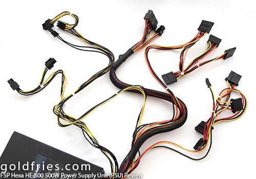 Sursa PC nJoy + FSP - 500W Real Power 80 Plus Bronze