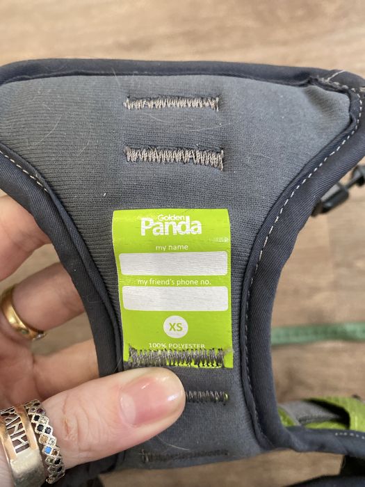 Шлейка, мешочек - сумка для корма собак