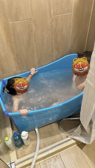 Сгъваема вана голяма