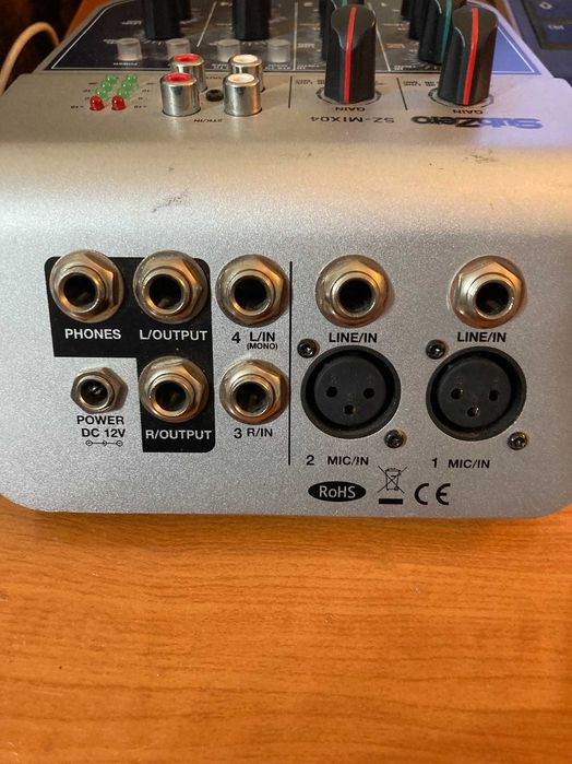 Mixer SubZero  SZ-MIX04   4 Canale...48v..