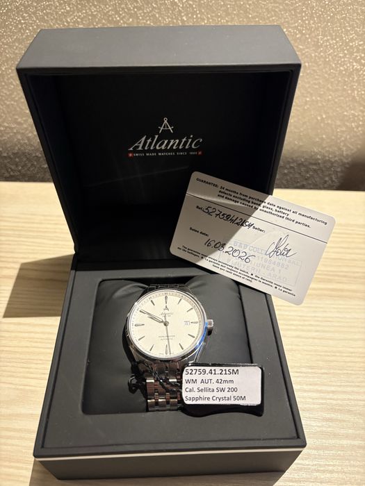 Ceas Atlantic Worldmaster 1888, automatic.