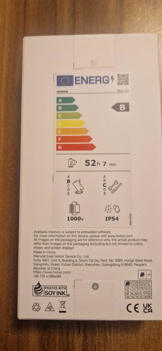 Honor X5c Plus  128 G   nou sigilat la cutie cu garantie culoare Negru