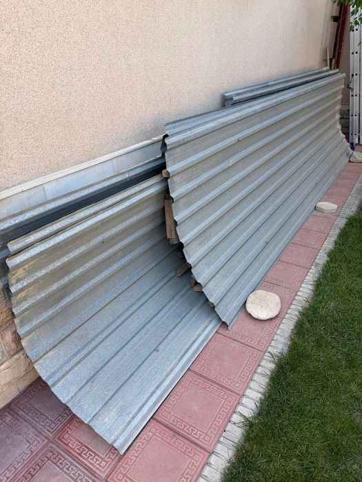 Профнастил от бассейна