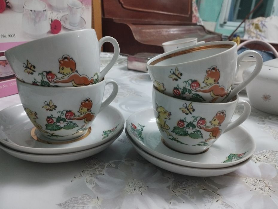 Посуда разная советская