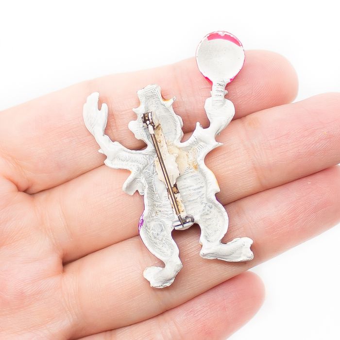 Винтаж.Брошь "Клоун "1955-65г