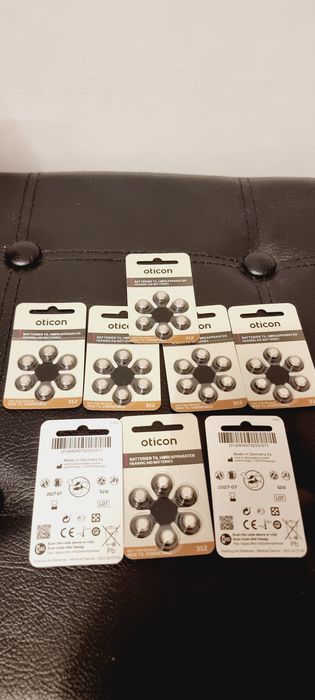 Baterii Oticon 312 ptr. aparat auditiv