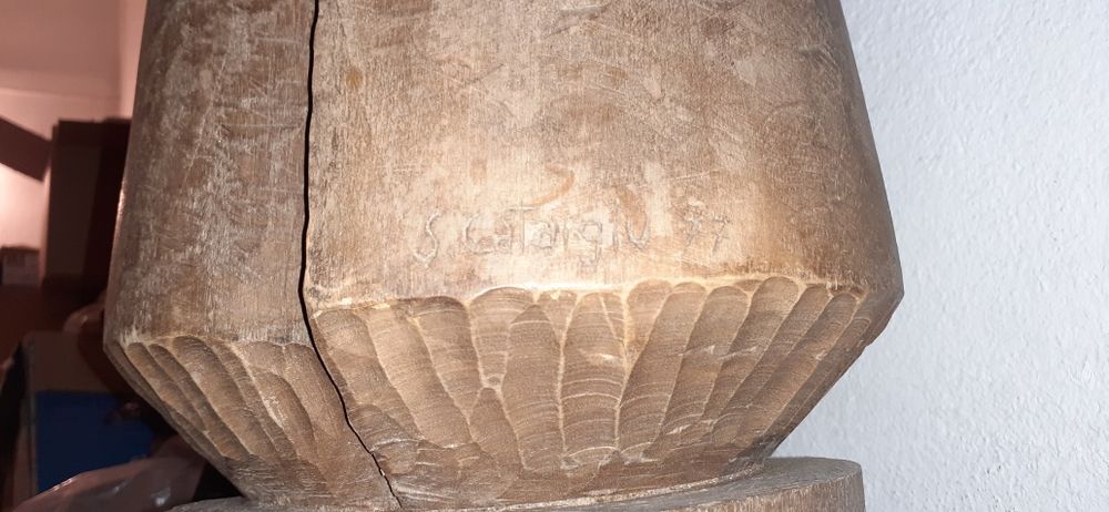 Sculptura lemn originala S. Catargiu