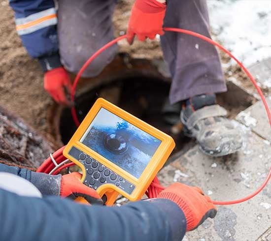 Desfundare canalizare vidanjare, desfundari, video inspecție
