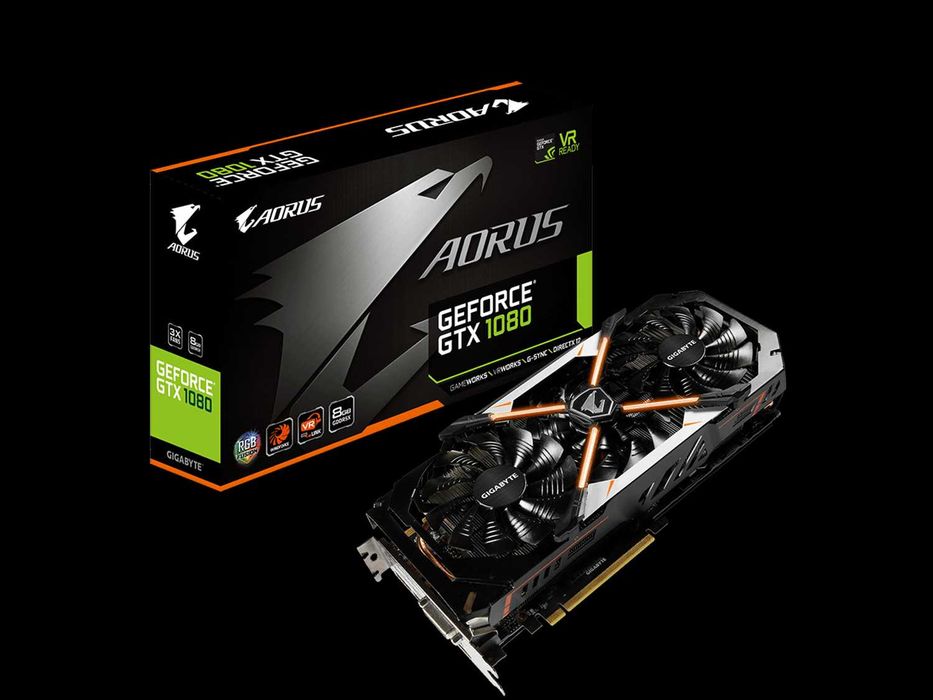 Видеокарта  GTX 1080 8GB Gigabyte AORUS GDDR5X – Реновирани, Гаранция