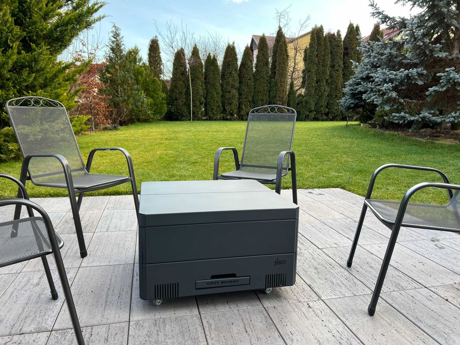 Masa de cafea/firepit smokeless/semineu de terasa