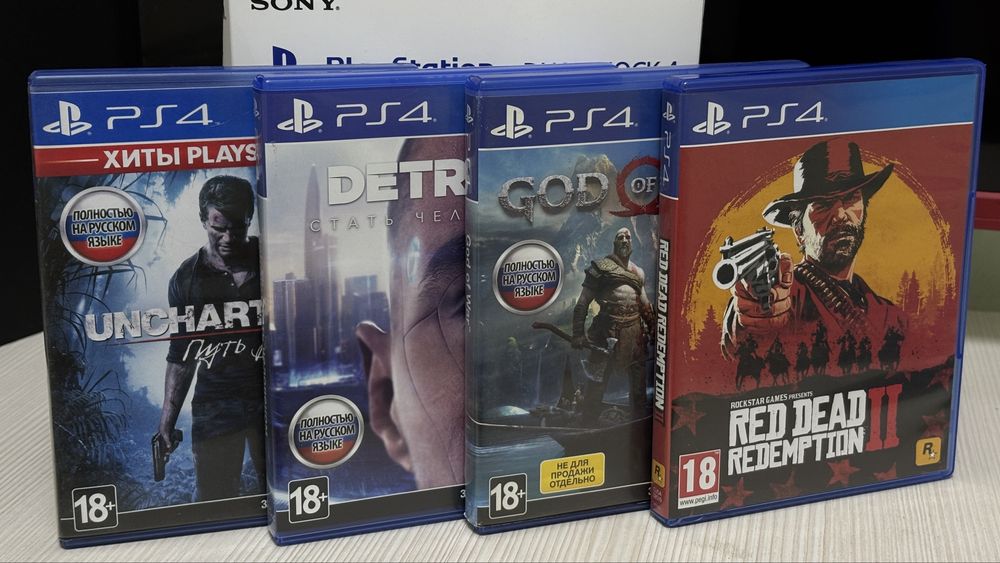 PS 4slim и комплектый