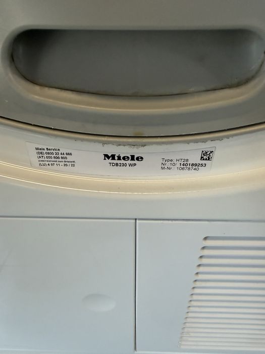 Сушилня Miele T1 8кг А+++ термопомпа Germany Гаранция