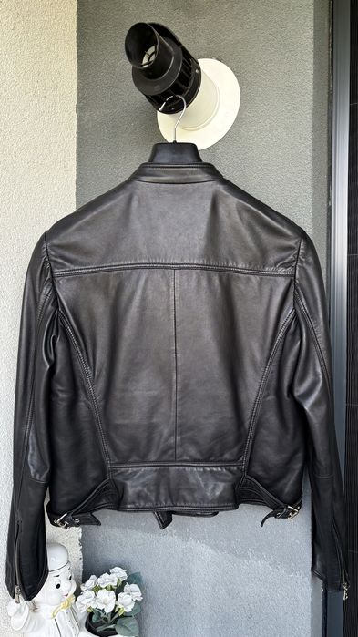 Geaca din piele Massimo Dutti