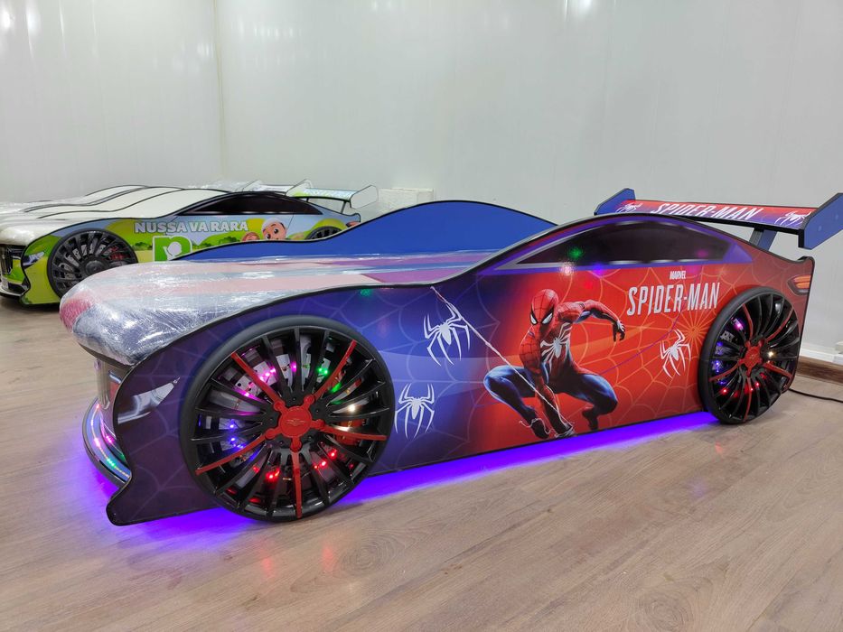 Детский кровать .  Bolalar krovati. Mashina krovat. Moshina krovat