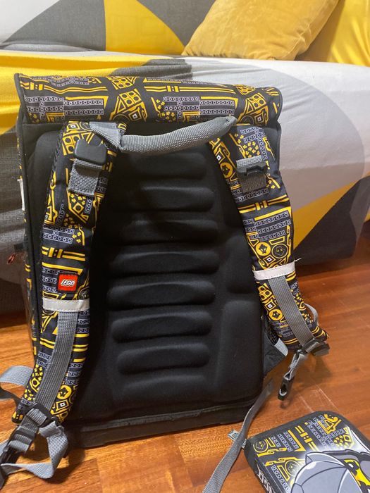 Ghiozdan ergonomic Lego Ninjago - cu sac sport si penar (cls II-VI)