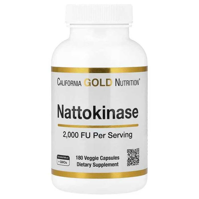 California Gold Nattokinase наттокиназа Nattokinaza Натокинаса