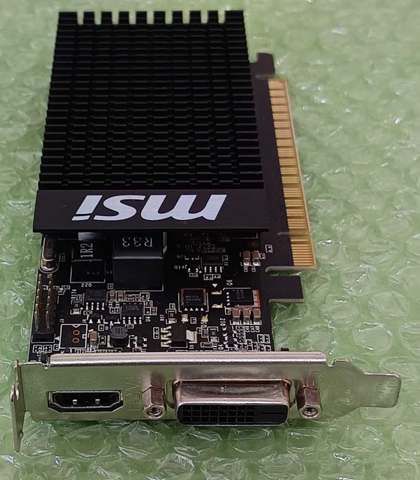 Placa video Low Profile Sff MSI Nvidia GT 710 2Gb DDR3 Impecabila ca noua