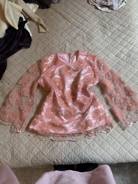 Блузка ручкная работа