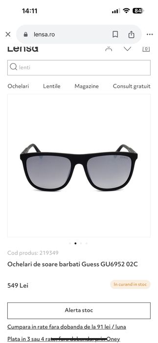 Ochelari Guess originali