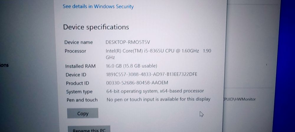 Laptop Dell Latitude 7400 i5 16g
