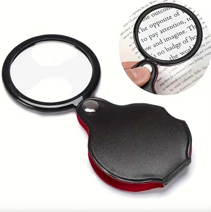 Карманная Лупа  10Хс Защитным Чехлом