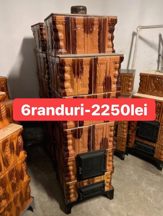 Sobe teracota montate 3randuri si plita