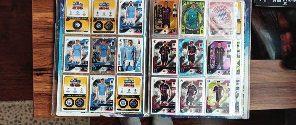 Album match attax pe jumătate