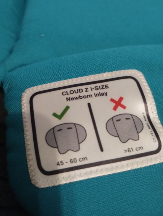 Cybex cloud z Platinum  i size бебешко кошче