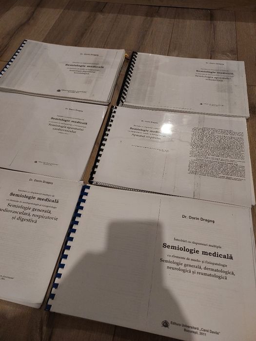 Carti de grile Semiologie Medicala - dr Dorin Dragos