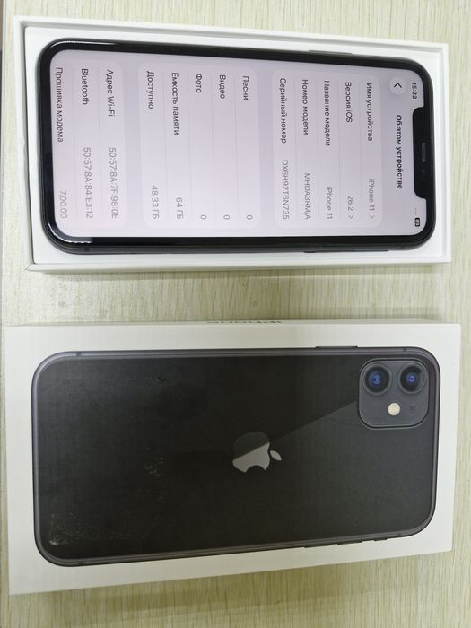 Apple 11, 64 gb, за 75000 тг.