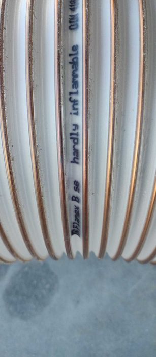 Furtun exhaustare flexibil rezistent la incendiu 250mm