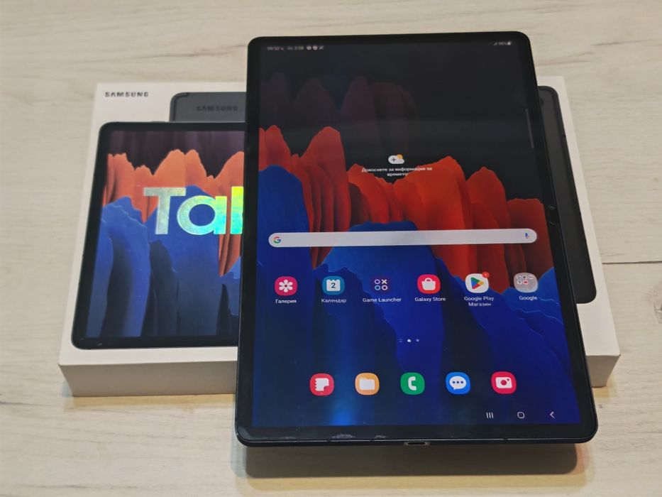 Отличен Samsung Galaxy Tab S7+ 5G 128 GB
