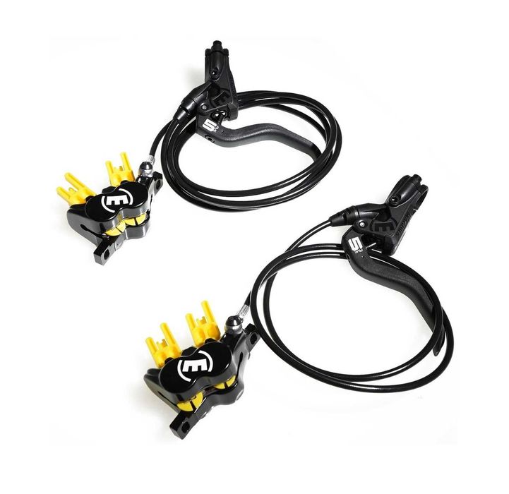 НОВИ Комплект ЧЕТИРИБУТАЛНИ MAGURA MT5 Предна И Задна спирачка колело