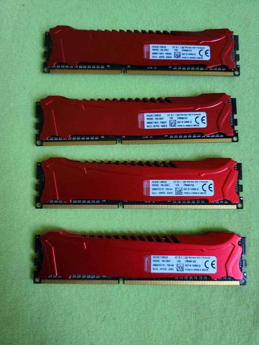 16GB 4x4GB DDR3 Kingston HyperX Savage 2400Mhz