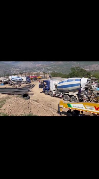 Pishgan g’isht Klines Sheben Shag’al Shlakablok Sement Ekskavator