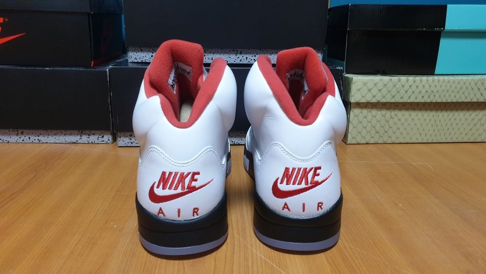 jordan 5 fire red 2020 размери us 13 и us 8.5