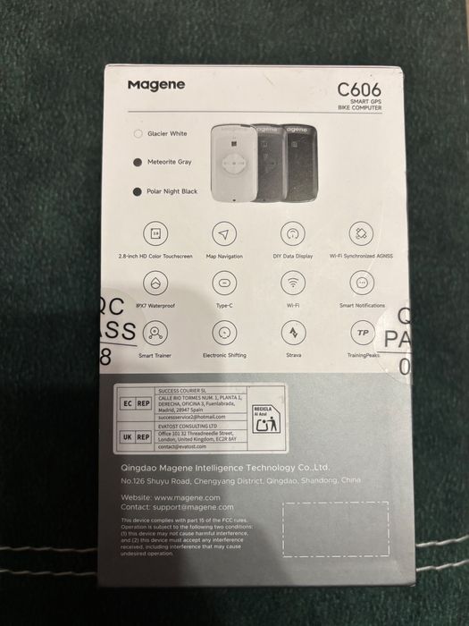 Велокомпютър Magene C606