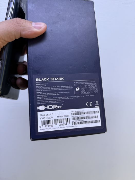 Black Shark 5 256гб Оригинал