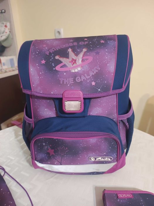 Ученическа раница LOOP Galaxy Princess - Herlitz, комплект