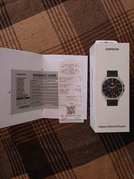Galaxy watch 8 classics, черен.