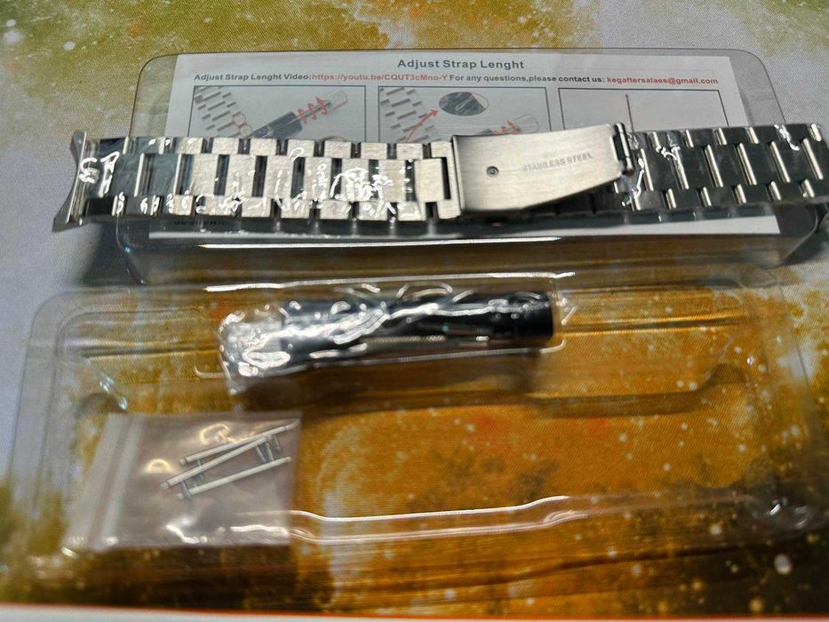 Стоманена каишка 20мm- Samsung Watch, Apple Watch и др.
