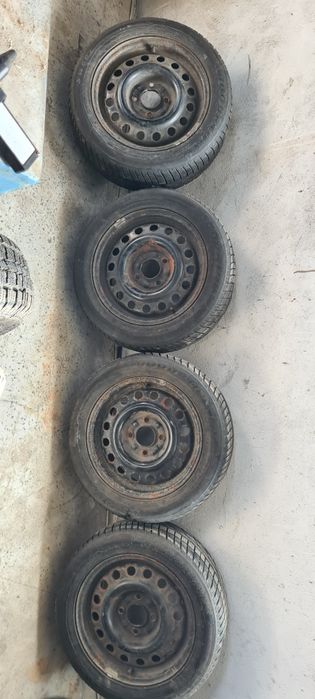 Джанти 15 5х114.3 с гуми 195 55 15