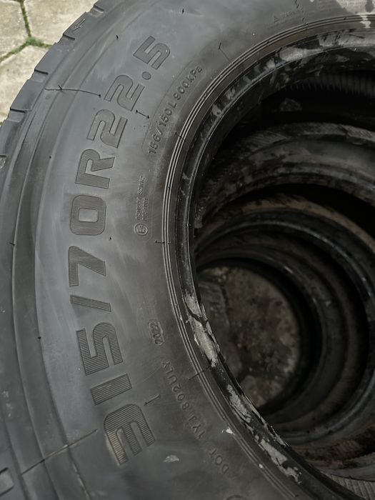 Шины ведуший на фуру