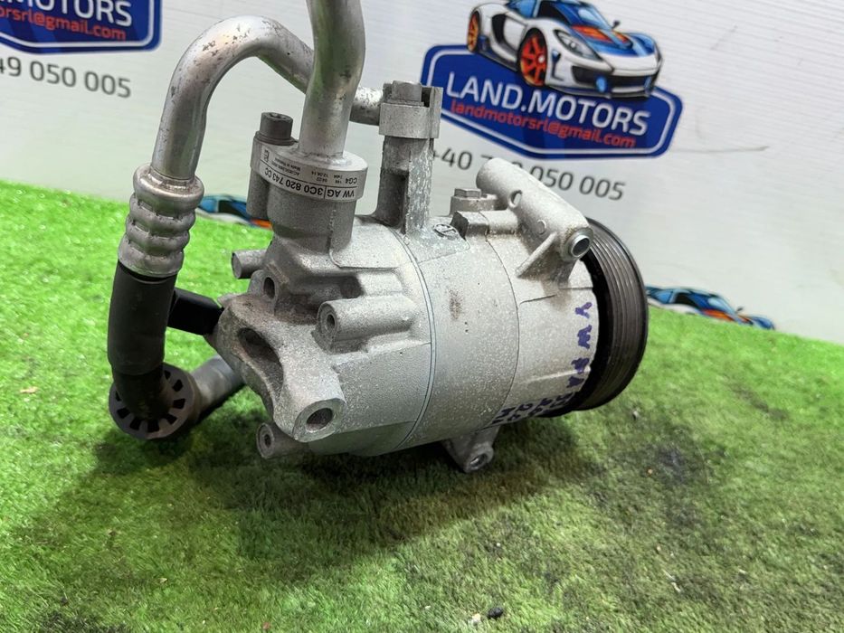 COMPRESOR AC VOLSKWAGEN PASSAT BlueMotion 2.0 DIESEL 2014 COD OEM 5K0820803A / BERLINA 2010-2014