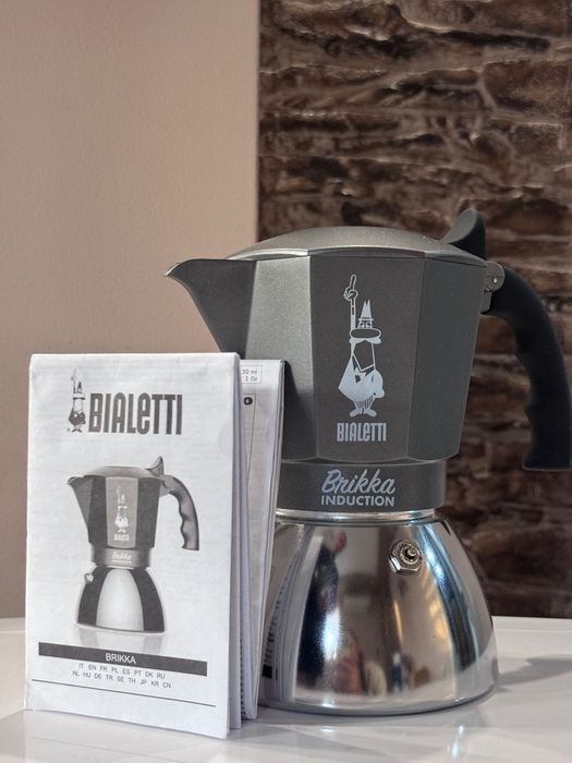 Bialetti Brikka Induction 4 чаши / 170 мл, с оригинална книжка