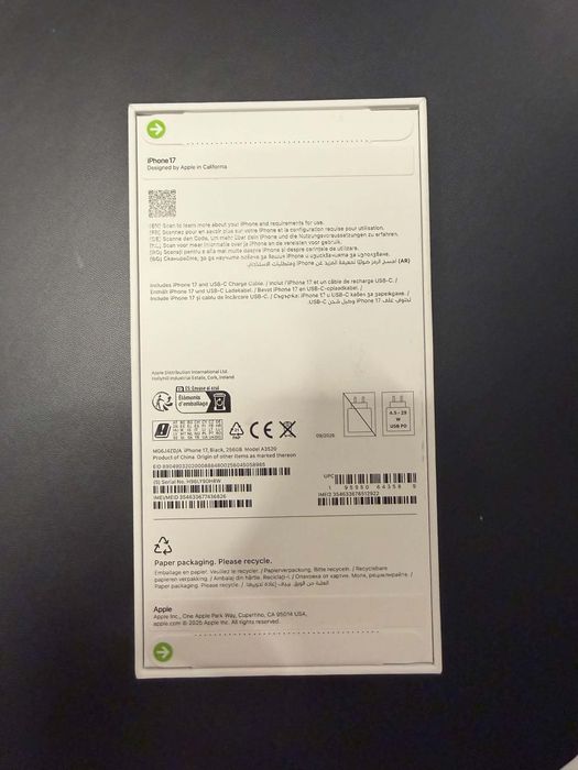 Iphone 17 256 gb