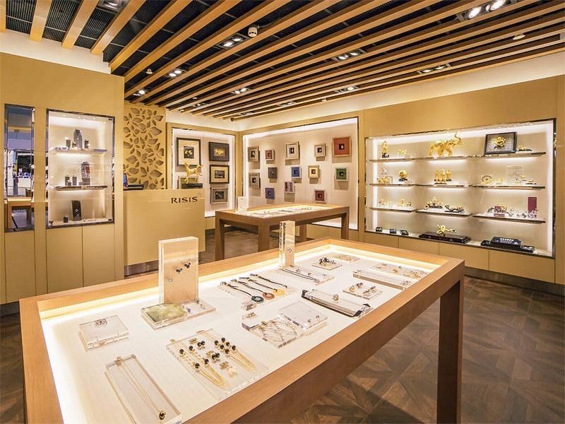 Статуэтки RISIS Сингапур 24К золото