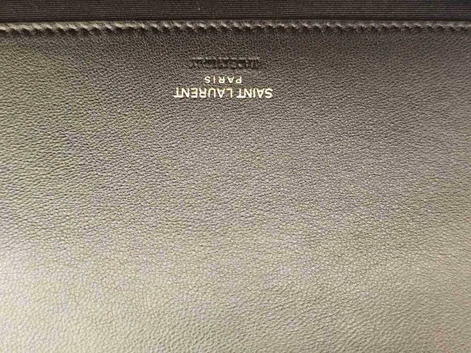 Yves Saint Laurent YSL Чанта с верижка от мека агнешка кожа