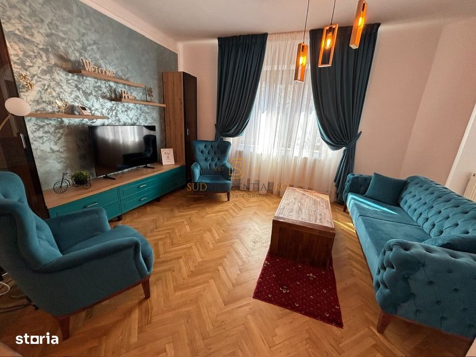 3 Camere de inchiriat, 83 mp, mobilat complet, zona Centrala, Mosilor