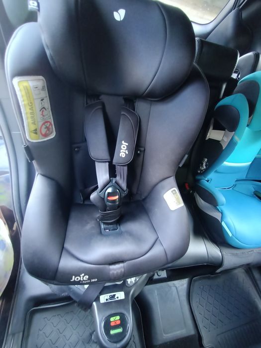 Scaun auto copii Joie iSpin 360 negru